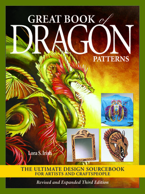cover image of Great Book of Dragon Patterns